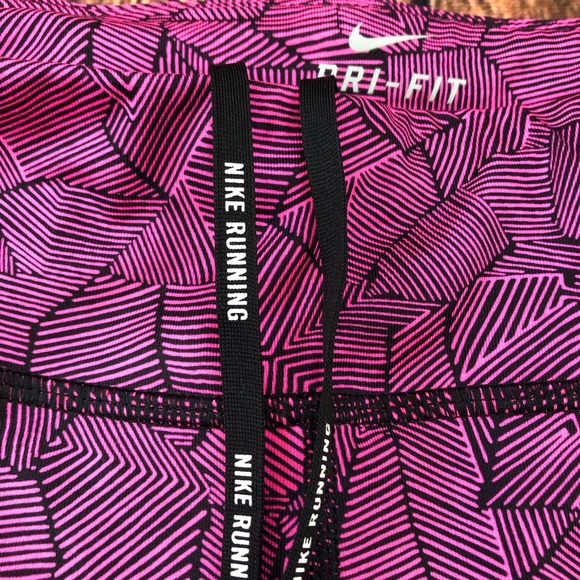 NIKE Running Dri-Fit Capri Athletic Pants - Picture 3 of 8